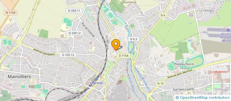 localisation de l'entreprise SCM BANCAUD-FERCOCQ à CHARTRES