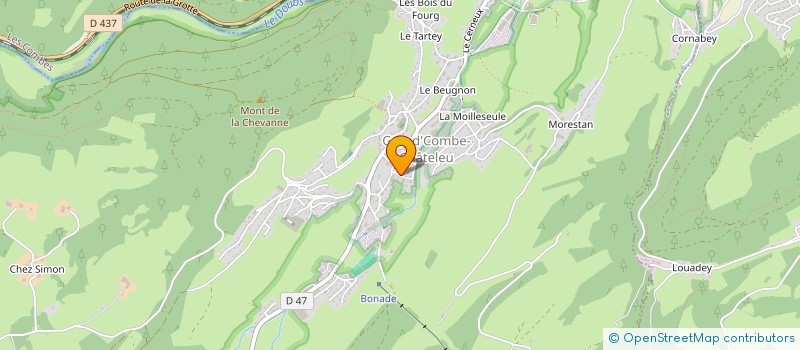 localisation de l'entreprise SCM BANZET  GRAND'COMBE-CHATELEU