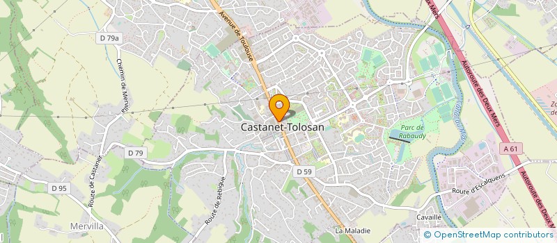 localisation de l'entreprise SCM BARBARA SERVANT à CASTANET-TOLOSAN
