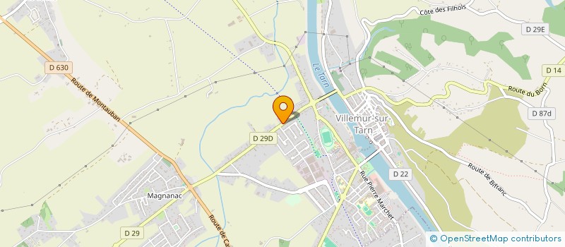 localisation de l'entreprise SCM BARTHE-BOUSQUET-LAURENT-LAVIGNE à VILLEMUR-SUR-TARN