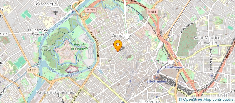 localisation de l'entreprise SCM BATCLEMATPO à LILLE
