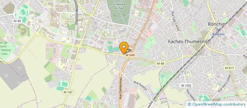 localisation de l'entreprise SCM BATIGNE DUBRAY MEUNIER  WATTIGNIES