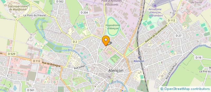localisation de l'entreprise SCM BBS61 à ALENCON