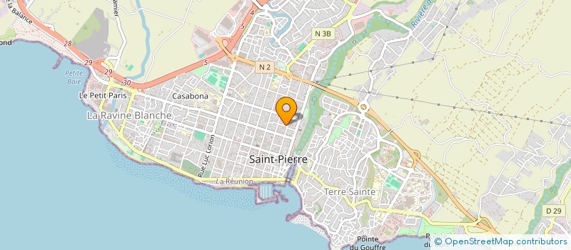 localisation de l'entreprise SCM BCL à SAINT-PIERRE