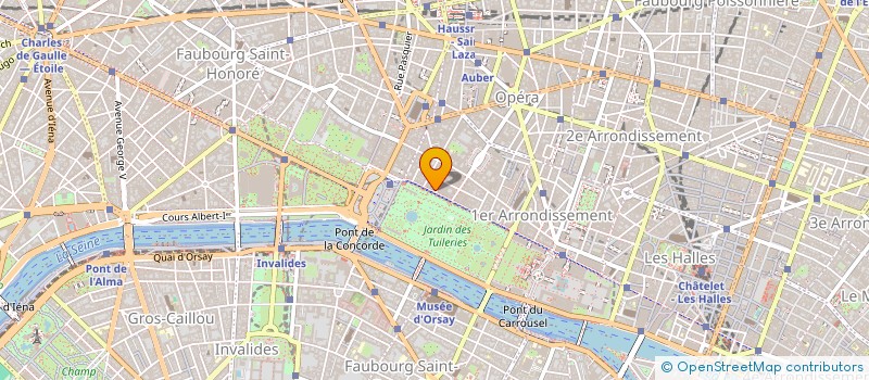 localisation de l'entreprise SCM BCL à PARIS