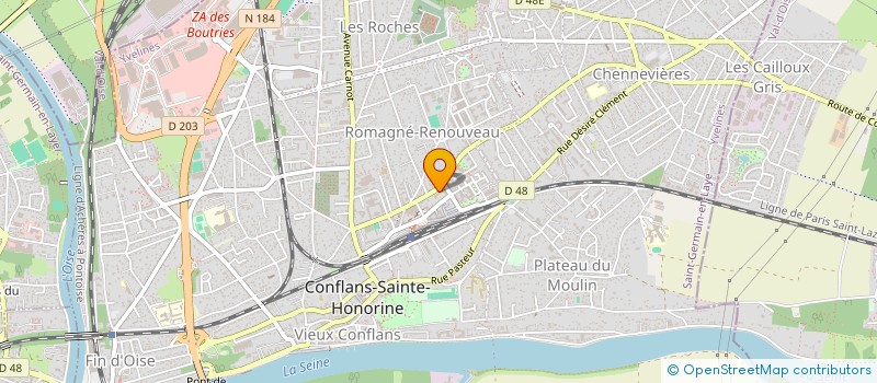 localisation de l'entreprise SCM BELLINA FEDDERN à CONFLANS-SAINTE-HONORINE