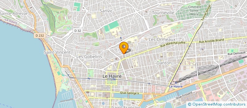 localisation de l'entreprise SCM BELTRAMI MICHEL PUYT BRUNO à LE HAVRE