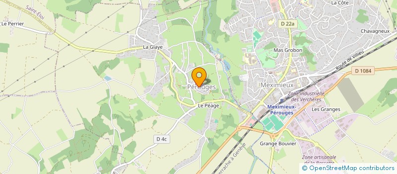 localisation de l'entreprise SCM BENAS à PEROUGES