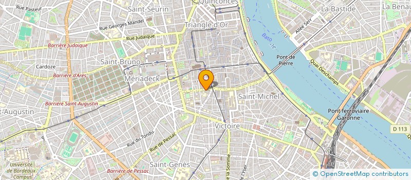 localisation de l'entreprise SCM BENAYOUN-LEMPEREUR-COOPER-M'BELO à BORDEAUX