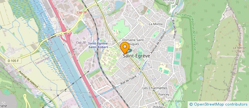 localisation de l'entreprise SCM BERNARD BLANC JOUVAN  SAINT-EGREVE