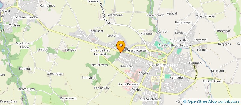 localisation de l'entreprise SCM BESCOND - OLLIVIER à PLOUDALMEZEAU