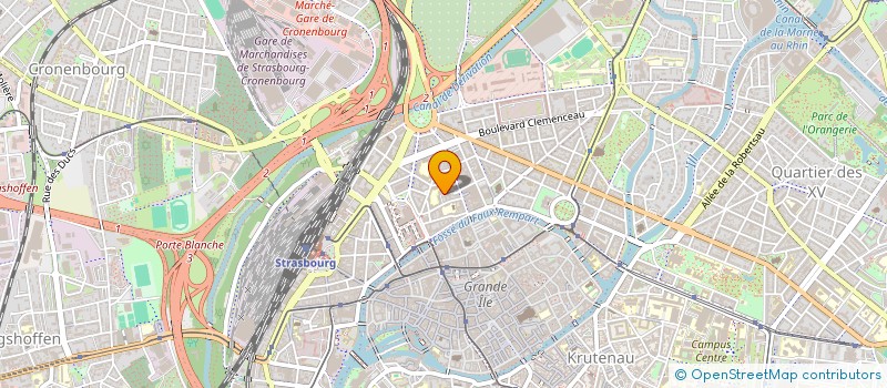 localisation de l'entreprise SCM BETTEMBOURG - LEROY  STRASBOURG