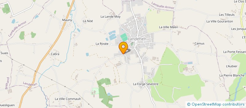 localisation de l'entreprise SCM BEUREL-MICHEL  LANDEHEN