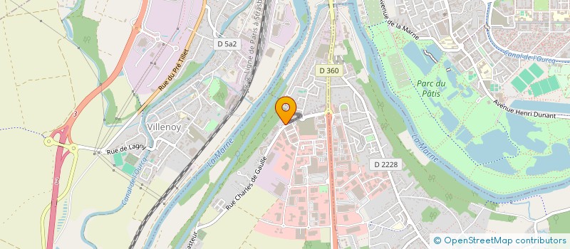 localisation de l'entreprise SCM BHZ à MAREUIL-LES-MEAUX