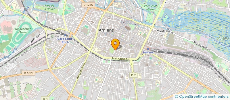 localisation de l'entreprise SCM BIBARD - EMERGENCE AVOCATS à AMIENS
