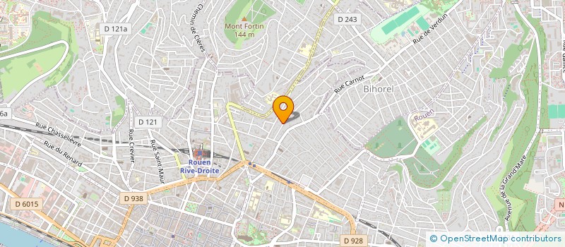 localisation de l'entreprise SCM BIHODERM  ROUEN