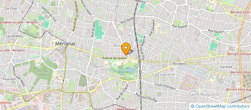 localisation de l'entreprise SCM BIREM BODIN à MERIGNAC