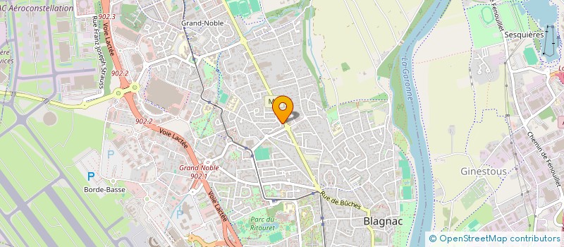 localisation de l'entreprise SCM BLAGNAC ACTION KINESITHERAPIE à BLAGNAC