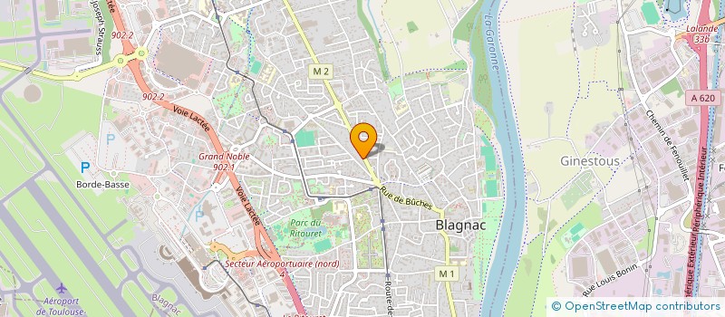 localisation de l'entreprise SCM BLG à BLAGNAC