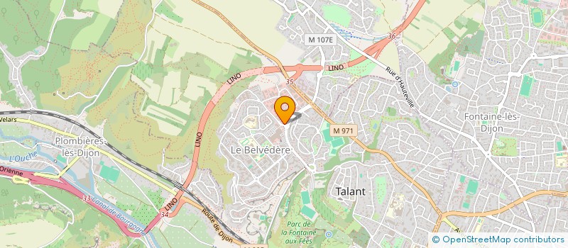 localisation de l'entreprise SCM BLH à TALANT