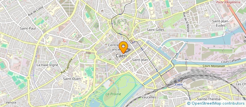localisation de l'entreprise SCM BLIN ET LE MENUET à CAEN