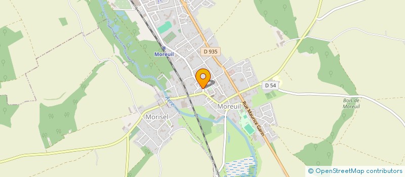 localisation de l'entreprise SCM BLL à MOREUIL