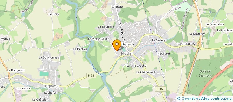 localisation de l'entreprise SCM BLM à PLESLIN-TRIGAVOU