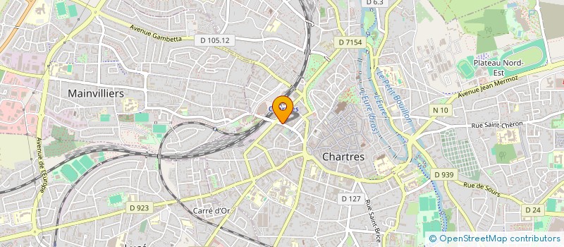 localisation de l'entreprise SCM BODARD HAU DUMOULIN VANDAME ... à CHARTRES