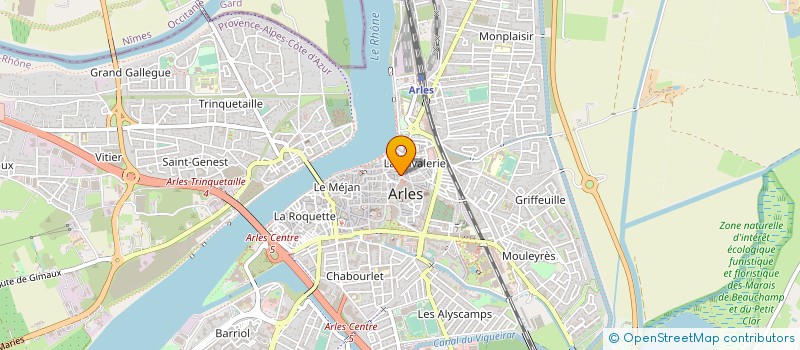 localisation de l'entreprise SCM BOLLELI DAUGER à ARLES