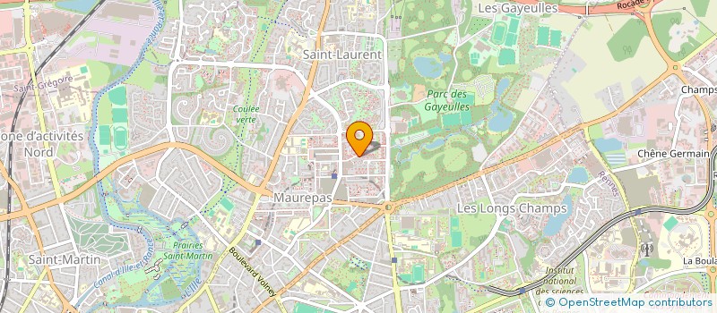 localisation de l'entreprise SCM BONENFANT NICOLET  RENNES