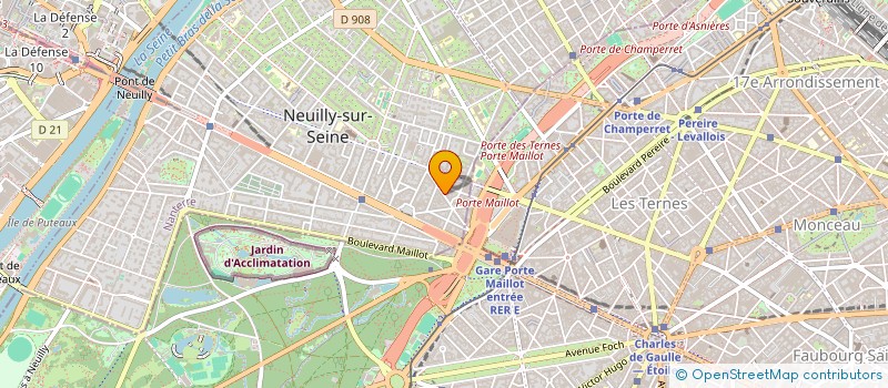 localisation de l'entreprise SCM BONNAN-DEGUFFROY-LE GOFF à NEUILLY-SUR-SEINE