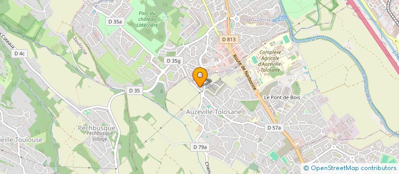 localisation de l'entreprise SCM BOREAL  AUZEVILLE-TOLOSANE