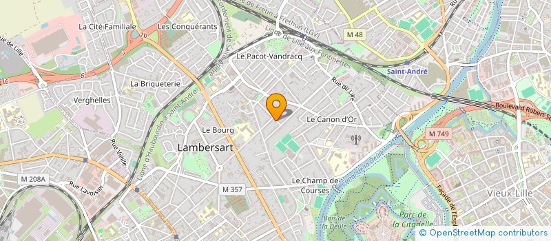 localisation de l'entreprise SCM BOUCHEZ CLAEYS à LAMBERSART