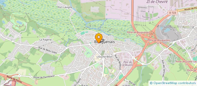 localisation de l'entreprise SCM BOUGUENAIS REEDUCATION  BOUGUENAIS