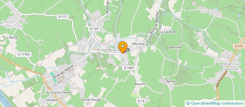 localisation de l'entreprise SCM BOUHABEN AIT AMEUR  VERDELAIS