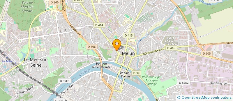 localisation de l'entreprise SCM BOUILLET LUNGU ET AUTRES à MELUN