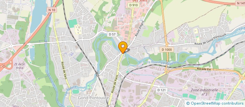 localisation de l'entreprise SCM BOULESTEIX FILHOL-MONEYRON à GOND-PONTOUVRE