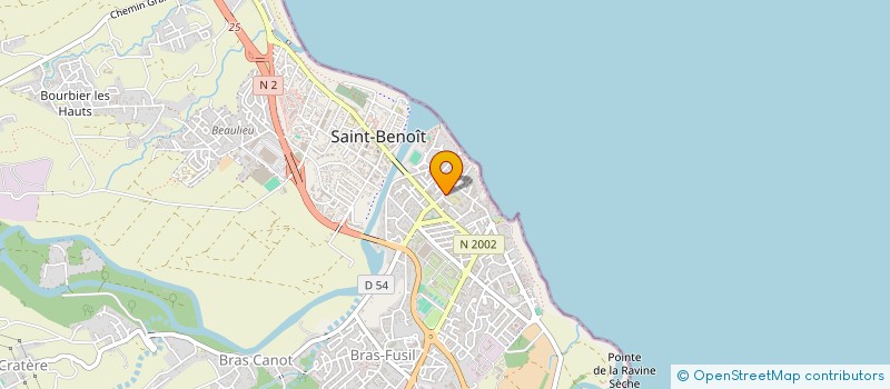 localisation de l'entreprise SCM BOURGEARCQ-BRIDON à SAINT-BENOIT