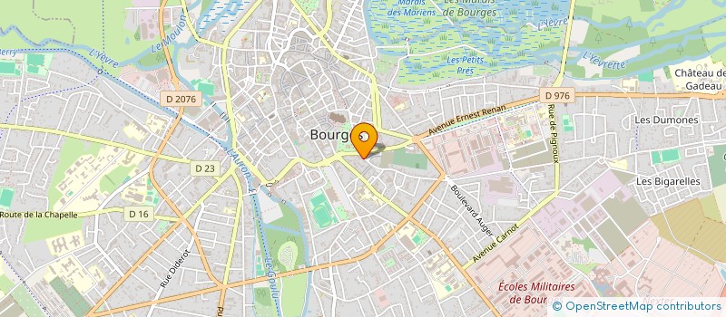 localisation de l'entreprise SCM BOURIT CONSTANTIN  BOURGES