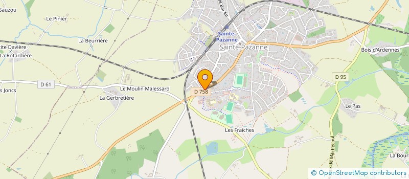 localisation de l'entreprise SCM BOUT D'FICELLE à SAINTE-PAZANNE