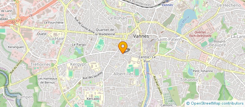 localisation de l'entreprise SCM BOYDRON ANDRE CHARPENTIER GILBERT à VANNES