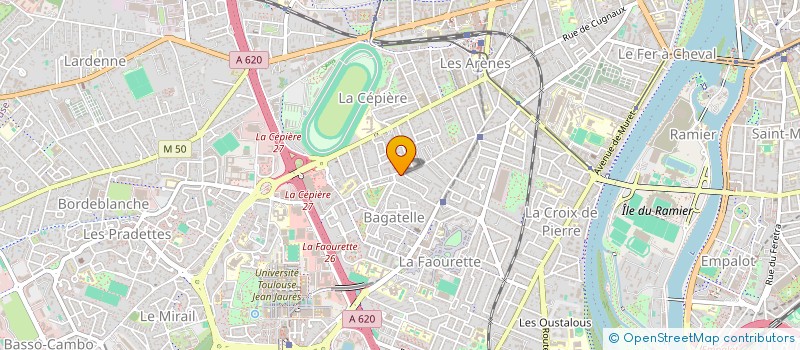 localisation de l'entreprise SCM BOYES ET RIVALS à TOULOUSE