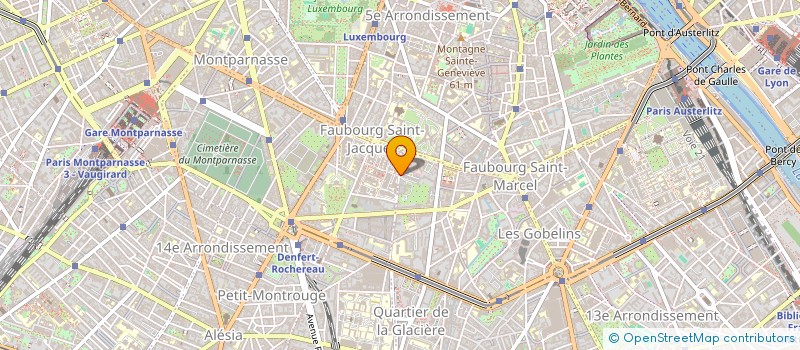 localisation de l'entreprise SCM BRACHE - SOMEK  PARIS