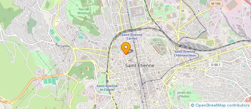 localisation de l'entreprise SCM BRIET - FREYNET  SAINT-ETIENNE