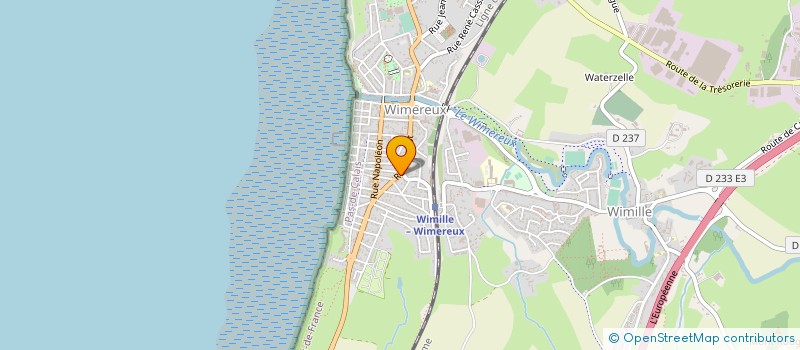 localisation de l'entreprise SCM BRITANNIA à WIMEREUX