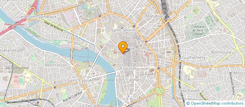 localisation de l'entreprise SCM BROUE ET MOSSE-MONROY à TOULOUSE