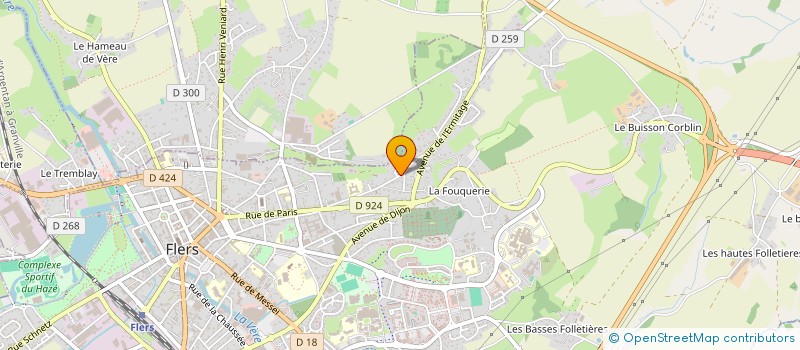localisation de l'entreprise SCM BRUET MULOT à FLERS