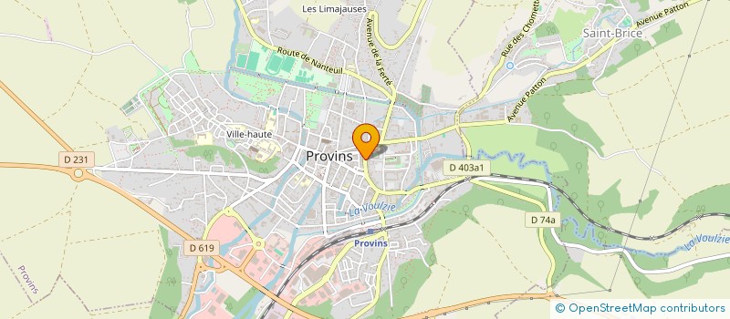 localisation de l'entreprise SCM BRUSSAT FORGET à PROVINS