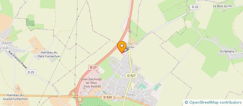 localisation de l'entreprise SCM BT PL  TOTES