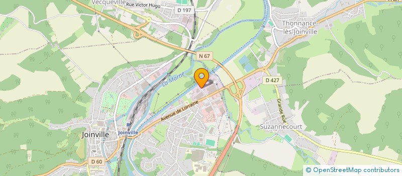 localisation de l'entreprise SCM BUGUET LAUMONT à JOINVILLE